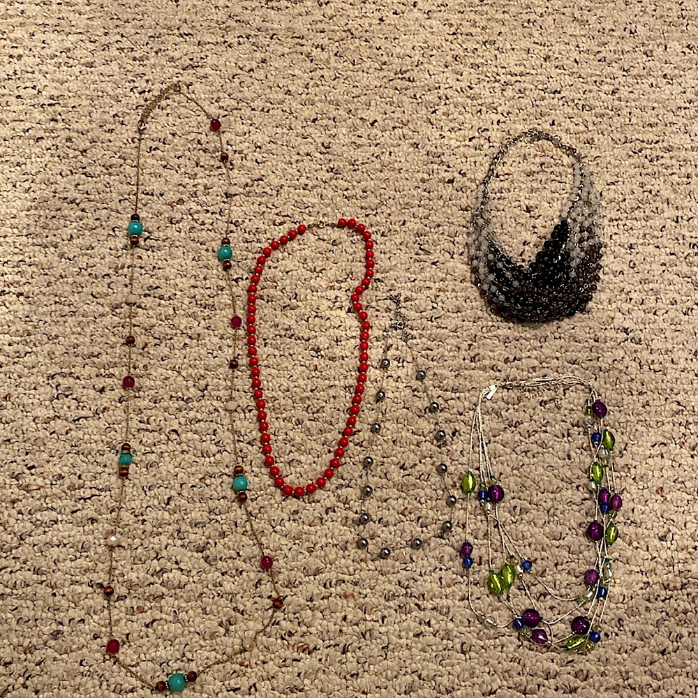 Vintage beaded necklaces
